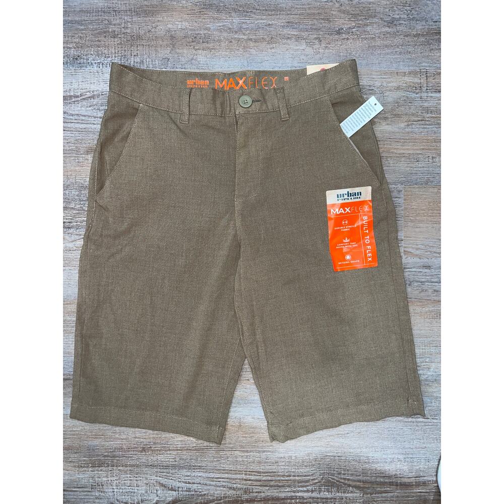 Urban Pipeline MaxFlex Men’s Stretch Flat Front Shorts S 29 Brand New with Tags